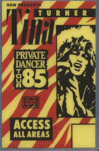 Private Dancer Tour AAA pass